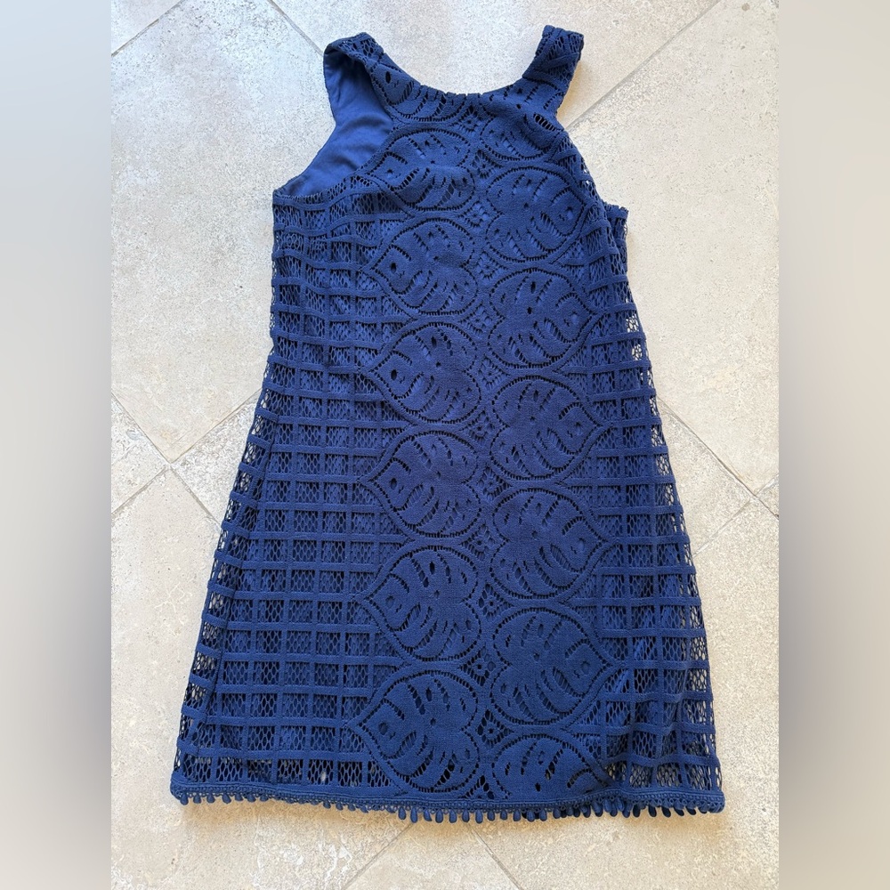 Lilly Pulitzer Navy Mini Dress